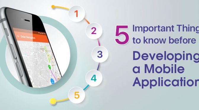 5 Important Things to Know Before Developing a Mobile Application