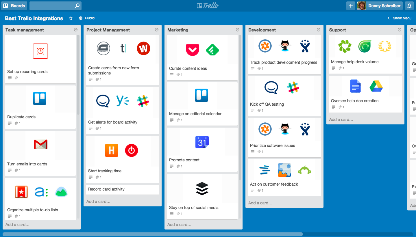 web app trello