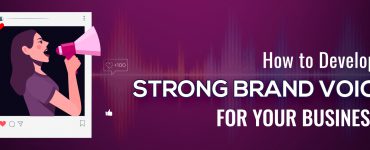 Strong brand voice
