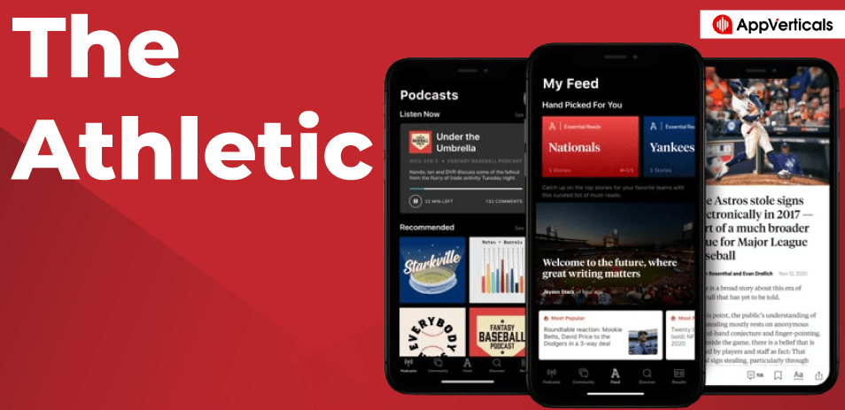 The Athletic - Sports Apps