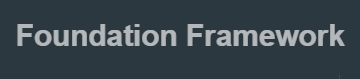 Foundation Framework | Best frontend frameworks for web development 