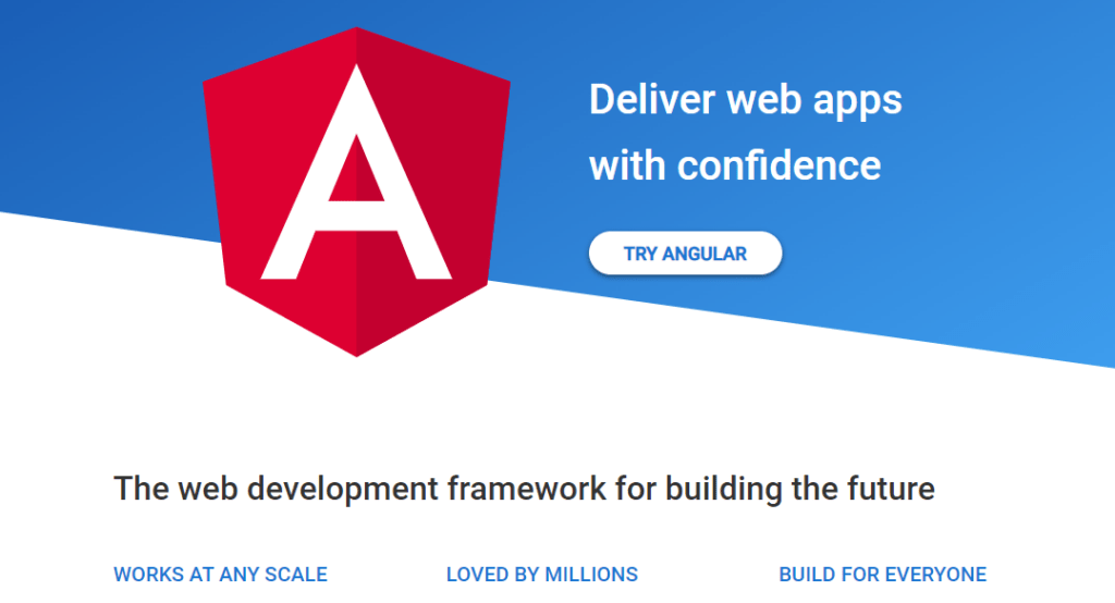Angular | Frontend framework for web development 