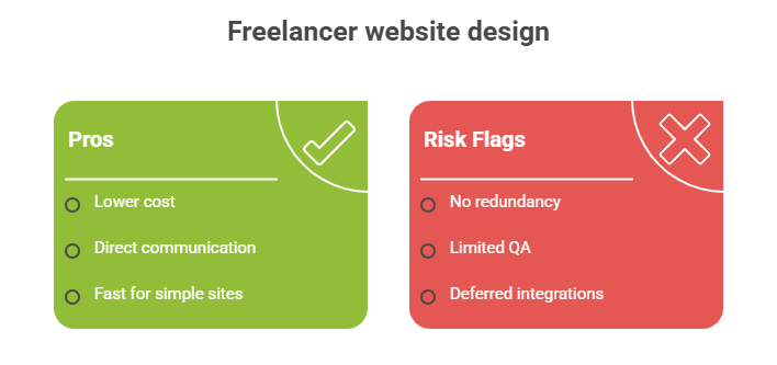 freelancer website design cost pros and risks - Appverticals