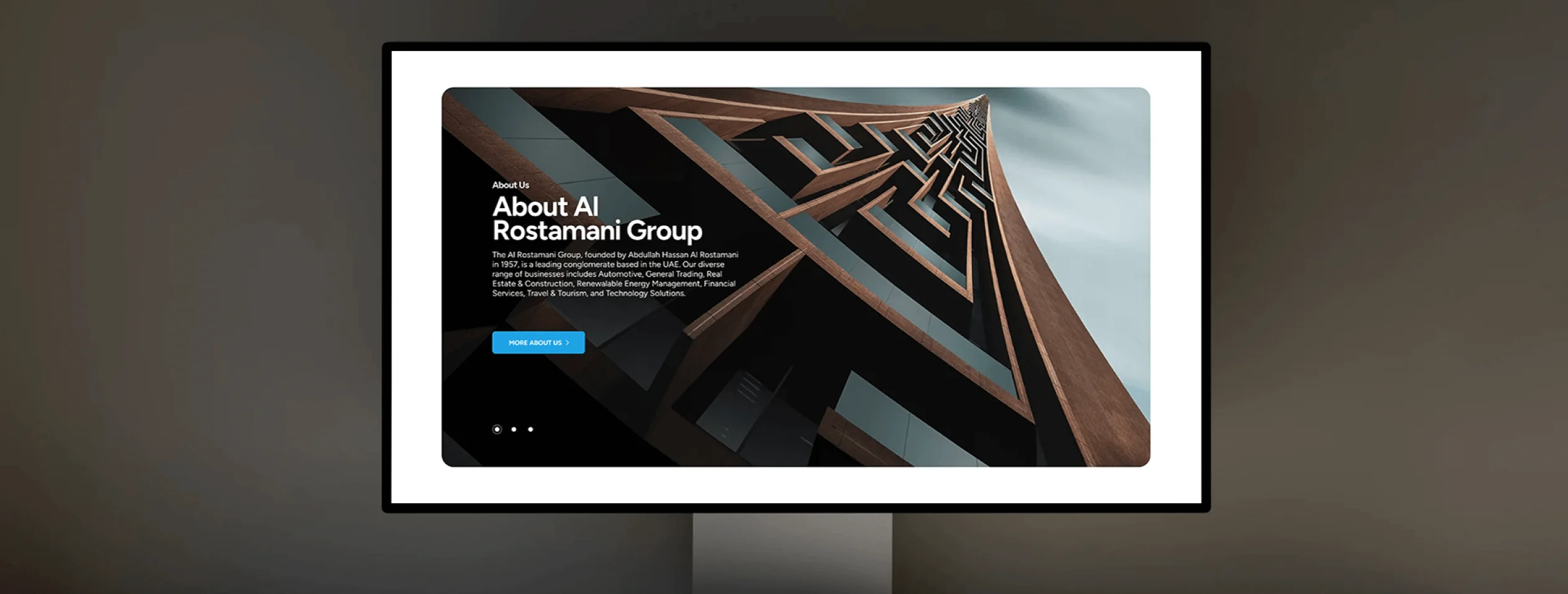 Al Rostamani Group | Unified Web Development Across Divisions