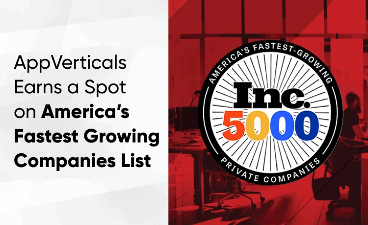 AppVerticals Named to Inc. 5000 as One of America’s Fastest-Growing Companies