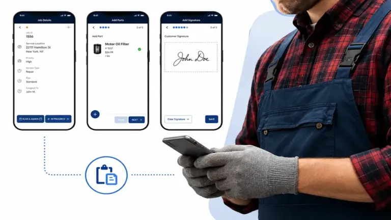 When the Signal Drops: What Actually Happens Inside an Offline Field Service App